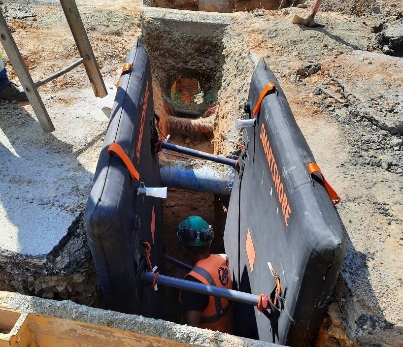 Sofrad : Protection des fouilles - Smartshore